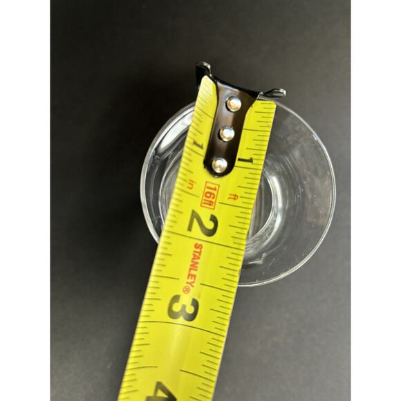 SET OF 5 DUNCAN & MILLER Alden GLASS Juice Oyster Fruit Cocktail Square Pedestal - Picture 6 of 7